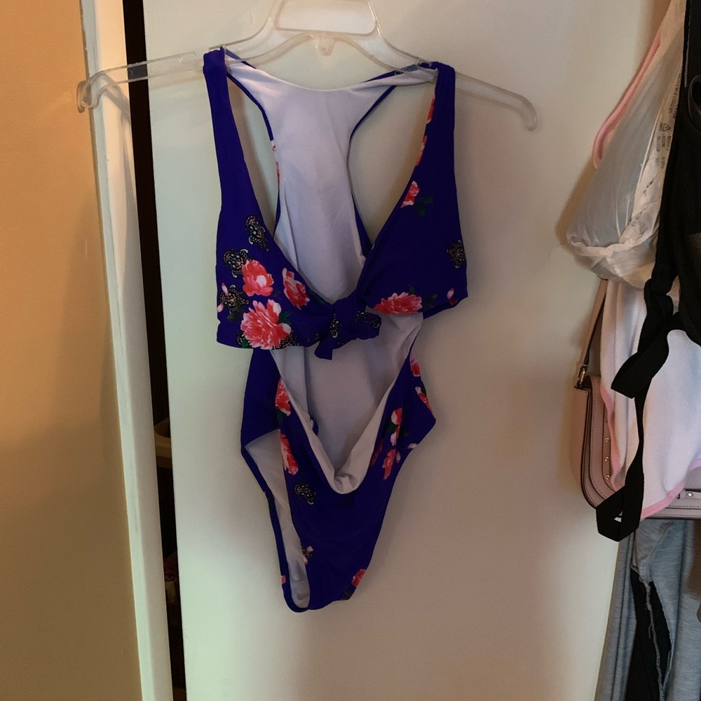Blue one piece